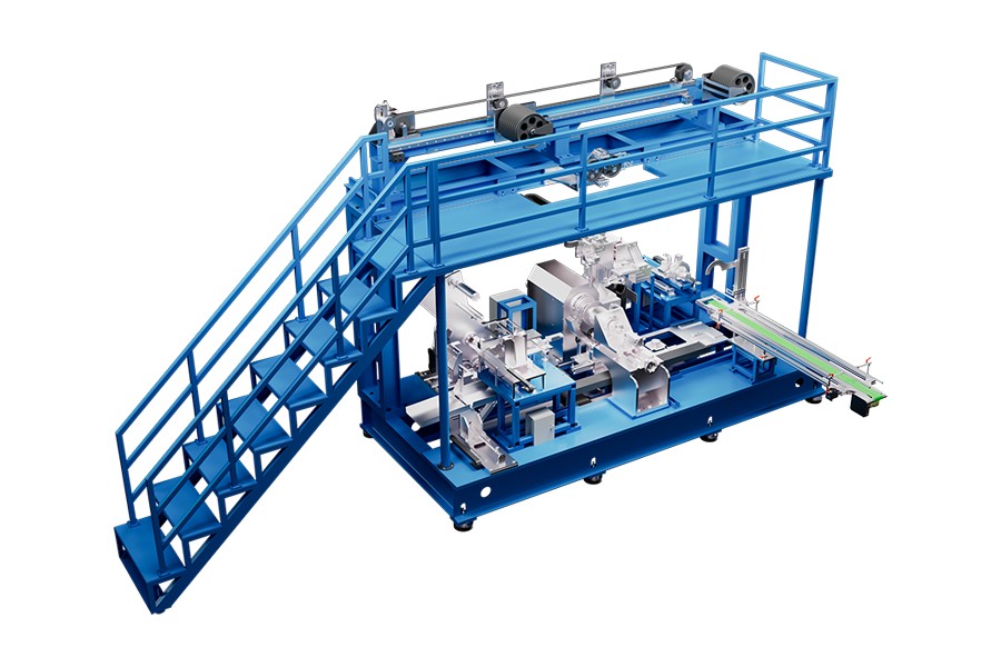 HT350 Automatic Spooling Machine